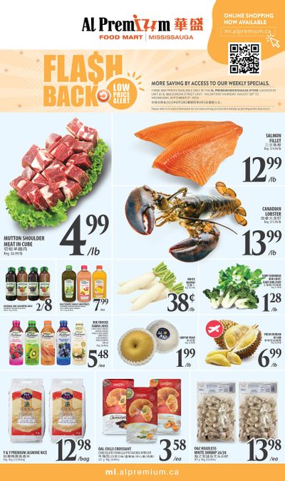 Al Premium Food Mart (Mississauga) Flyer August 28 to September 3