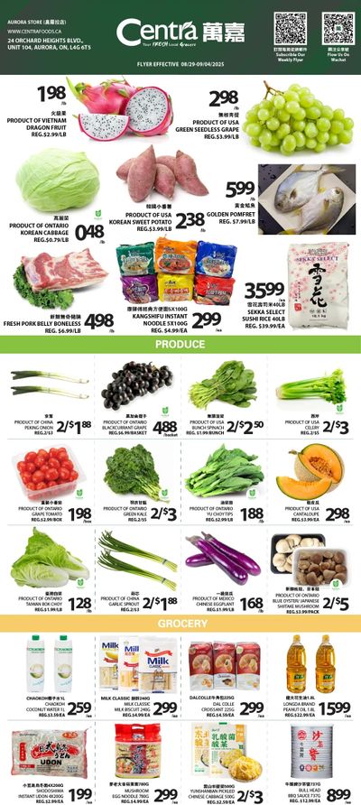 Centra Foods (Aurora) Flyer August 29 to September 4