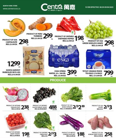 Centra Foods (North York) Flyer August 29 to September 4