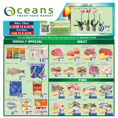 Oceans Fresh Food Market (Brampton) Flyer August 29 to September 4