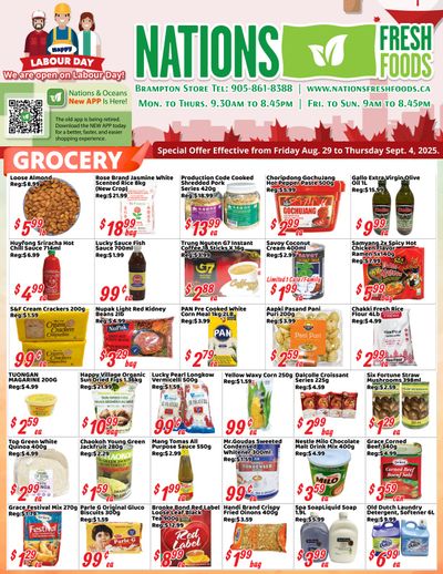 Nations Fresh Foods (Brampton) Flyer August 29 to September 4