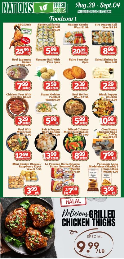 Nations Fresh Foods (Mississauga) Flyer August 29 to September 4