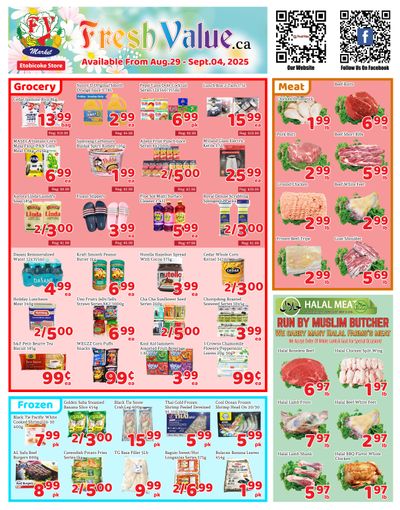Fresh Value (Etobicoke) Flyer August 29 to September 4