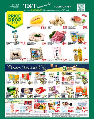 T&T Supermarket (Ottawa & Kanata) Flyer August 29 to September 4
