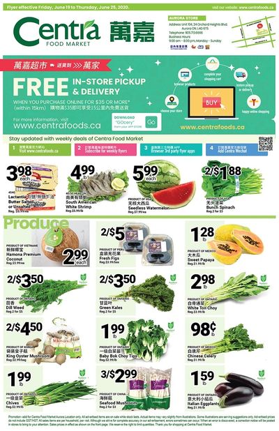 Centra Foods (Aurora) Flyer June 19 to 25