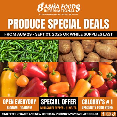 Basha Foods International Weekend Deals Flyer August 29 to September 1