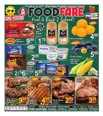 Food Fare Flyer August 30 to September 5