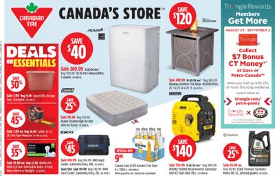 Canadian Tire Weekly Deals + Bonus CT Money