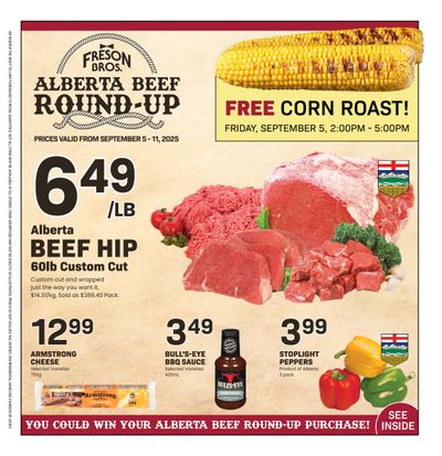 Freson Bros. Flyer September 5 to 11