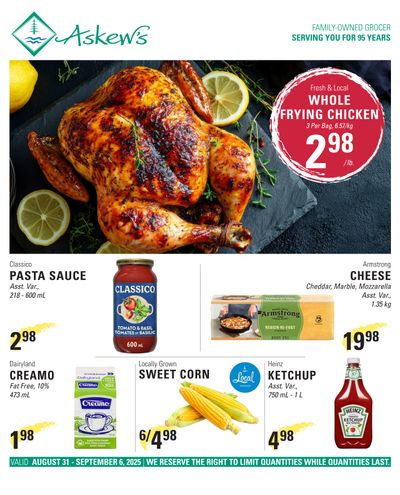 Askews Foods Flyer August 31 to September 6