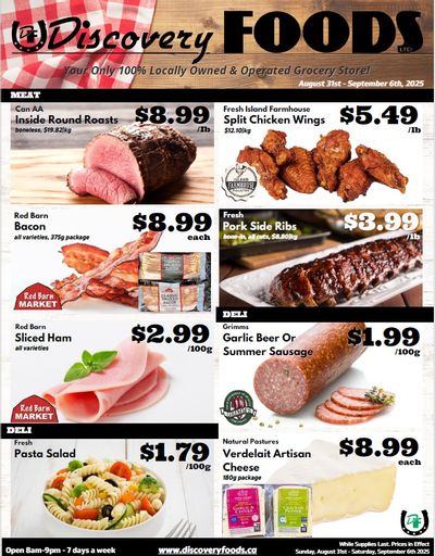 Discovery Foods Flyer August 31 to September 6