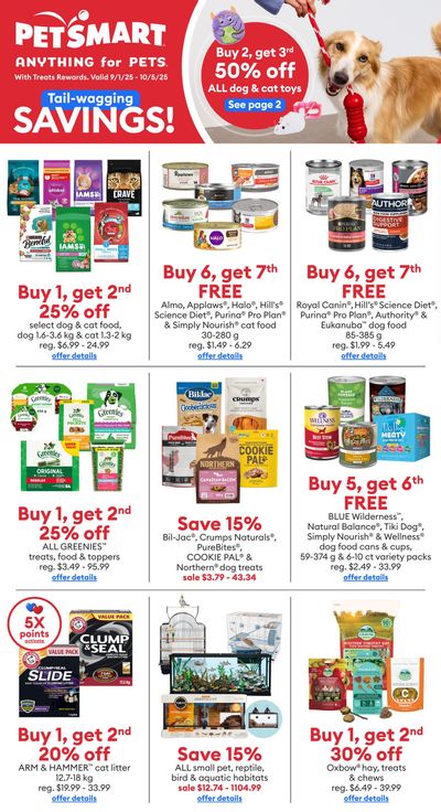 PetSmart Flyer September 1 to October 5
