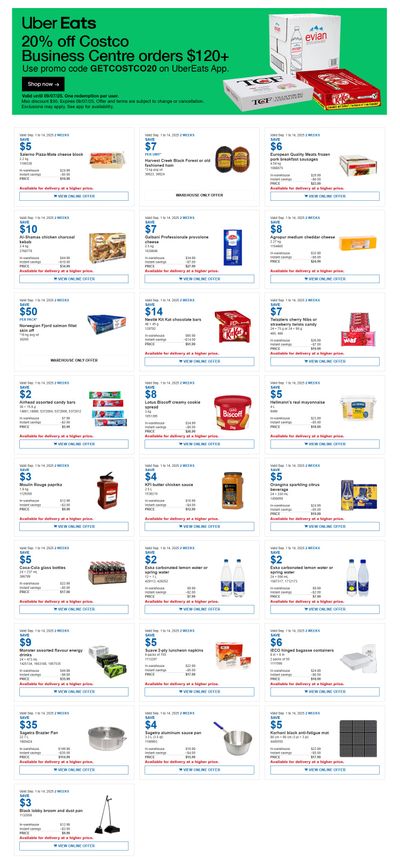 Costco Business Centre Instant Savings Flyer September 1 to 14