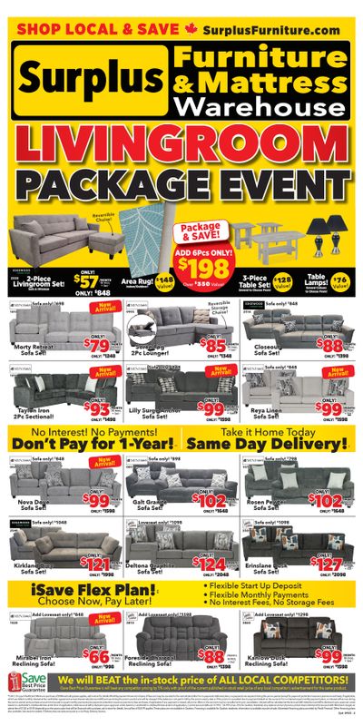 Surplus Furniture & Mattress Warehouse (Sydney) Flyer September 2 to 21