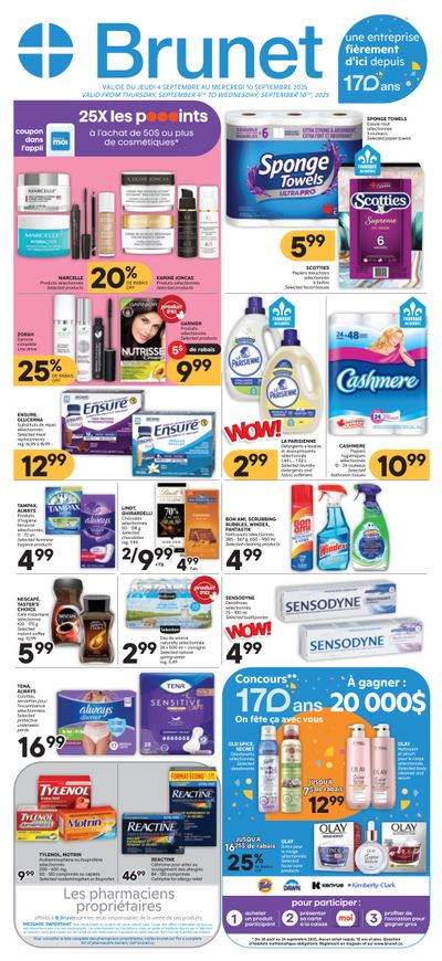 Brunet Flyer September 4 to 10