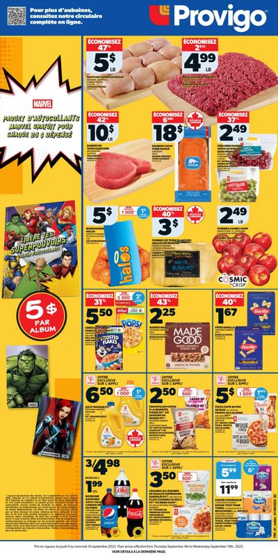 Provigo Flyer September 4 to 10
