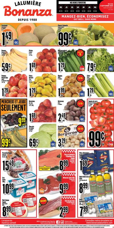 Bonanza Flyer September 3 to 9