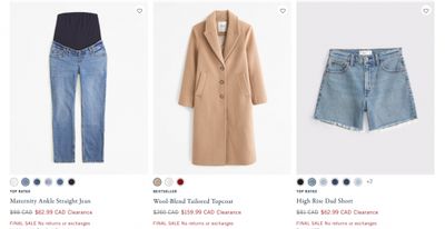 Abercrombie & Fitch Canada: Get up to $50 off Your Purchase