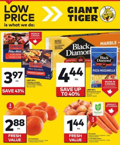 Giant Tiger Canada Flyer Deals September 3rd – 9th