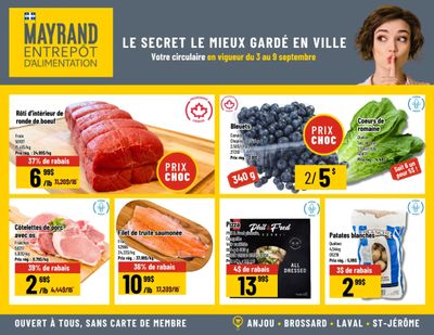 Mayrand Flyer September 3 to 9