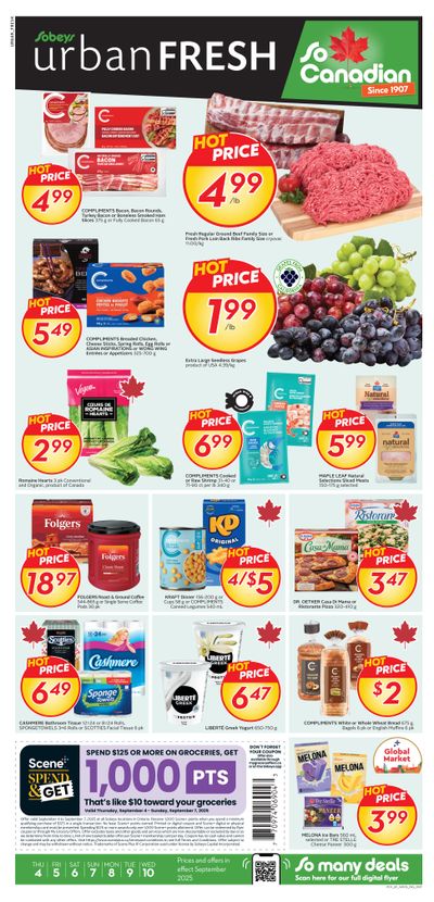 Sobeys Urban Fresh Flyer September 4 to 10