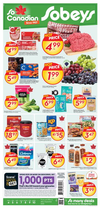 Sobeys (ON) Flyer September 4 to 10