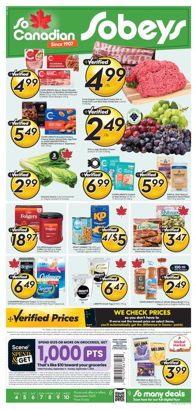 Sobeys (Atlantic) Flyer September 4 to 10