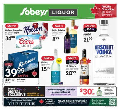 Sobeys (SK) SWCB Flyer September 4 to 10