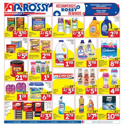 Rossy Flyer September 4 to 10