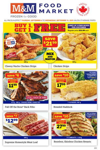 M&M Food Market (Atlantic & West) Flyer September 4 to 10