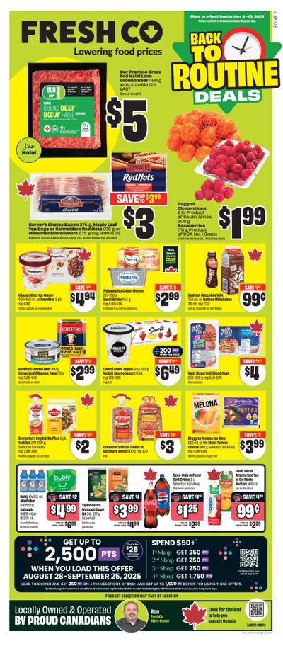FreshCo (ON) Flyer September 4 to 10