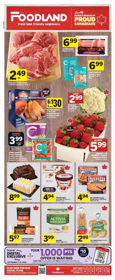 Foodland (Atlantic) Flyer September 4 to 10