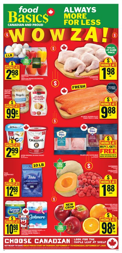 Food Basics Flyer September 4 to 10