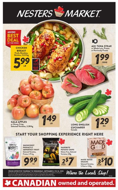 Nesters Market Flyer September 4 to 10