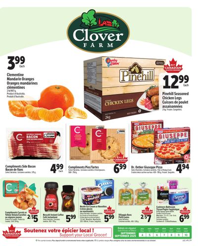 Clover Farm (Atlantic) Flyer September 4 to 10
