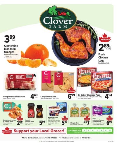Clover Farm (West) Flyer September 4 to 10