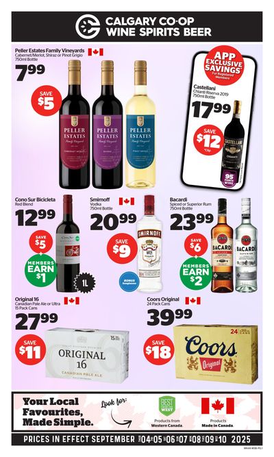 Calgary Co-op SWCB Flyer September 4 to 10