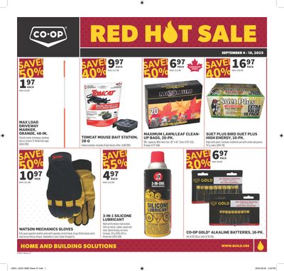 Co-op (West) Home Centre Flyer September 4 to 10