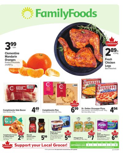 Family Foods Flyer September 4 to 10