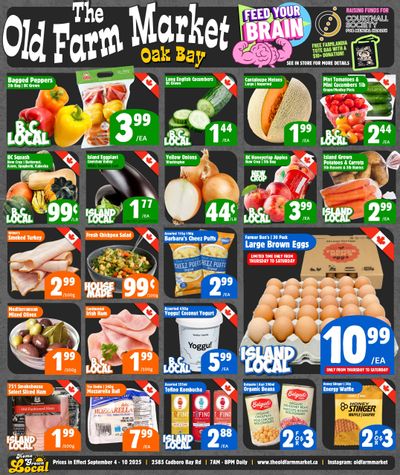 The Old Farm Market (Victoria) Flyer September 4 to 10