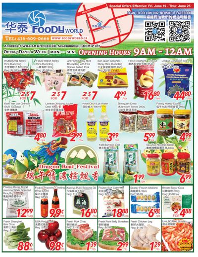 Foody World Flyer June 19 to 25