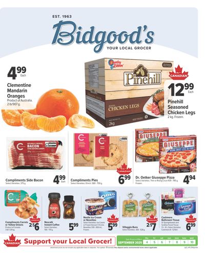 Bidgood's Flyer September 4 to 10
