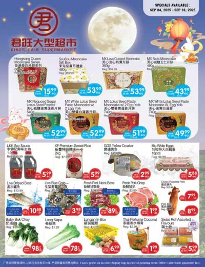 Kings Fair Supermarket Flyer September 4 to 10