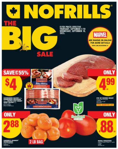 No Frills Ontario Flyer Deals September 4th – 10th