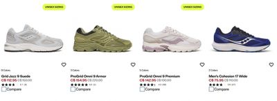 Saucony Canada: Sale up to 50% off