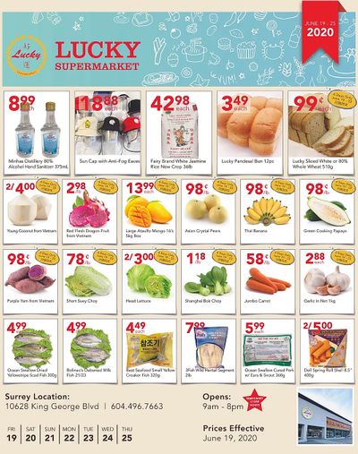Lucky Supermarket (Surrey) Flyer June 19 to 25