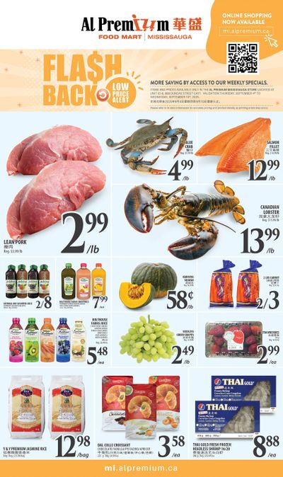 Al Premium Food Mart (Mississauga) Flyer September 4 to 10