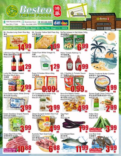 BestCo Food Mart (Ajax) Flyer September 5 to 11