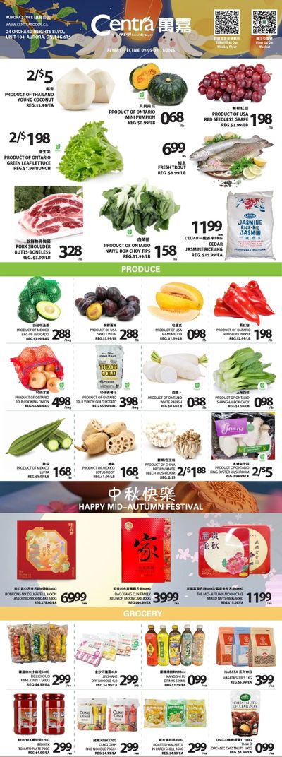 Centra Foods (Aurora) Flyer September 5 to 11
