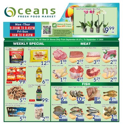 Oceans Fresh Food Market (Brampton) Flyer September 5 to 11